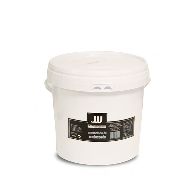 MERMELADA DE MELOCOTÓN CUBO 2/4200gr